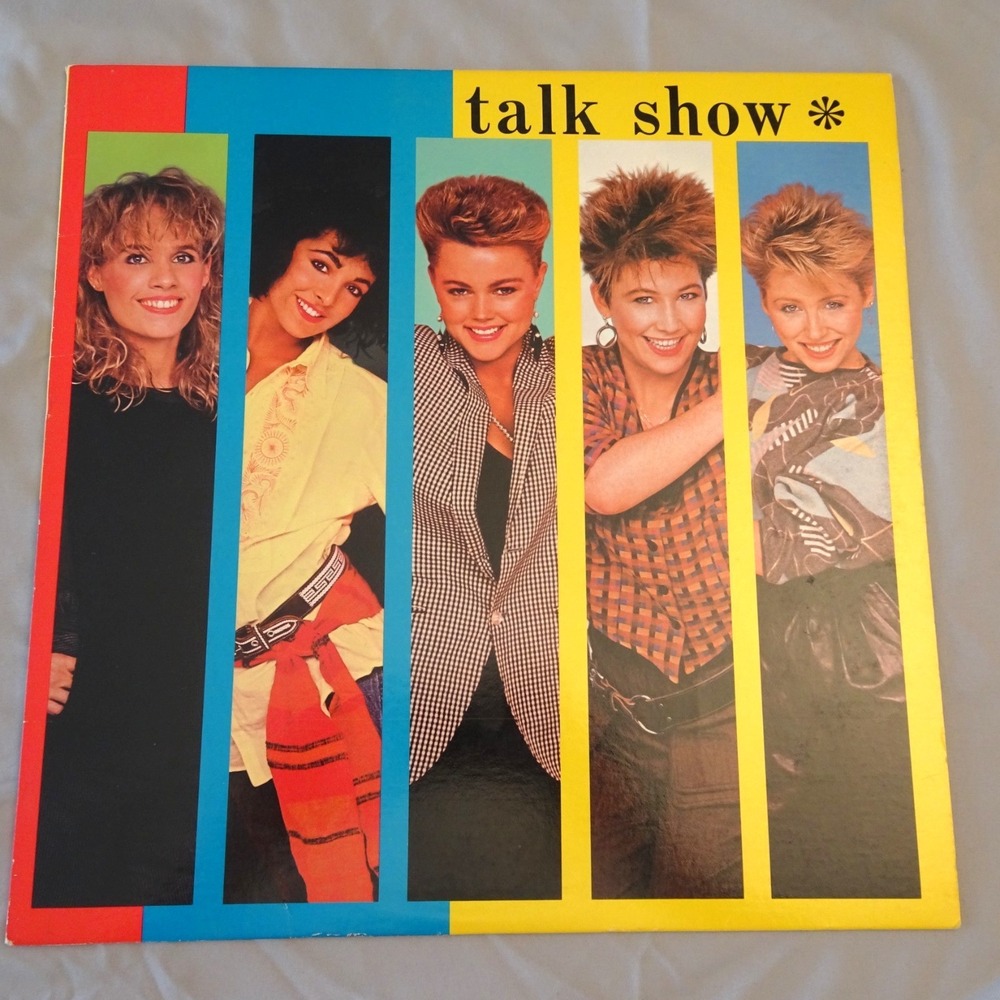THE GO-GOs Talk Show Vinyl LP, I.R.S. A&M SP070041 Lyrics Inner Sleeve